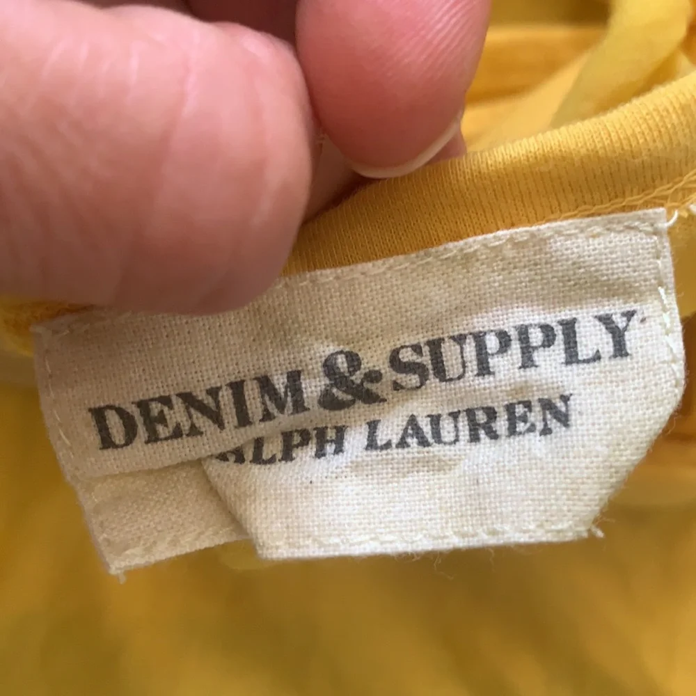 Denim & supply halter open back top L - Picture 7 of 9